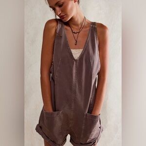 We the Free High Roller Shortall shorts overalls